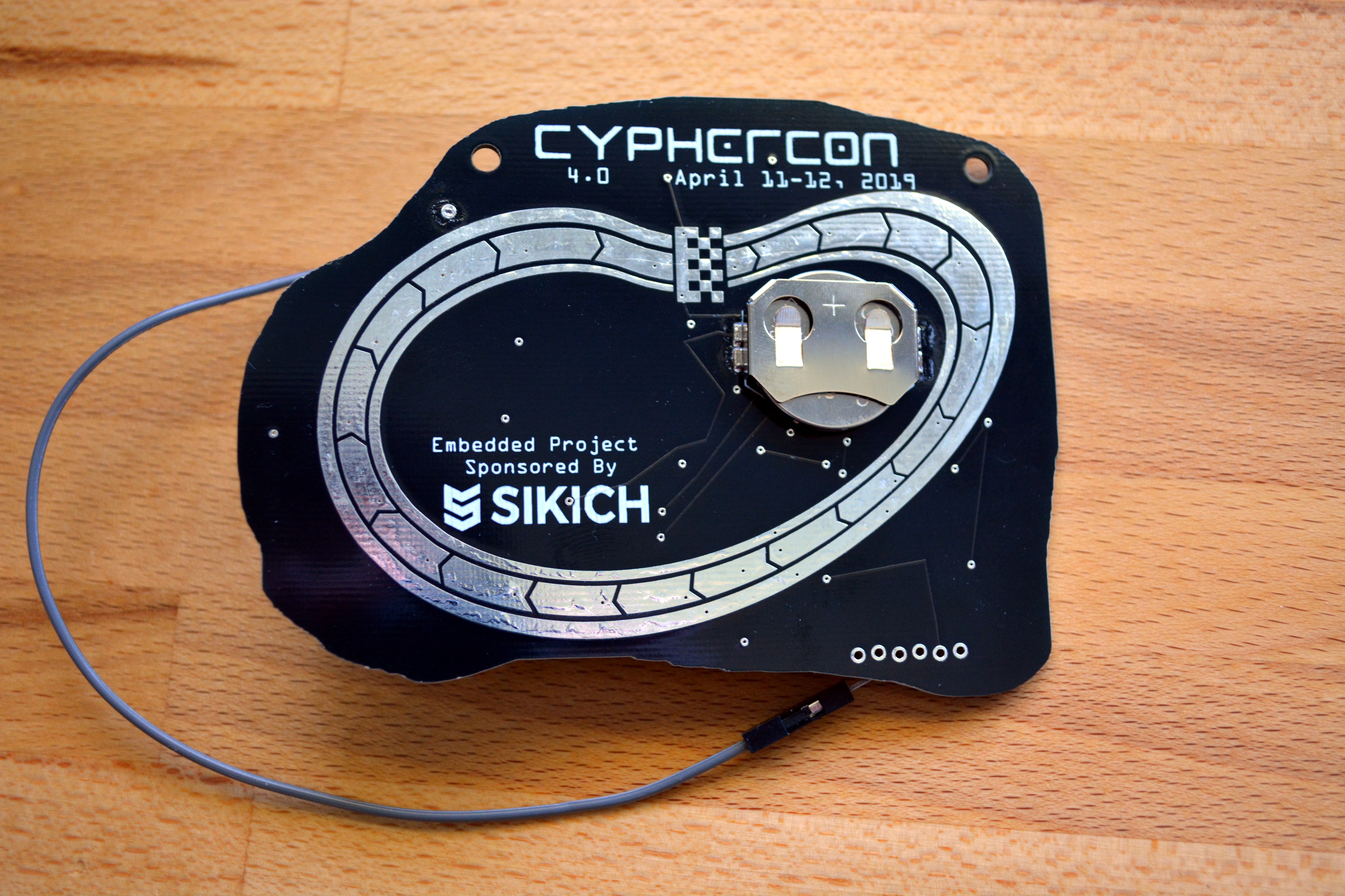 Cyphercon-embeddedproject-back | Hackaday