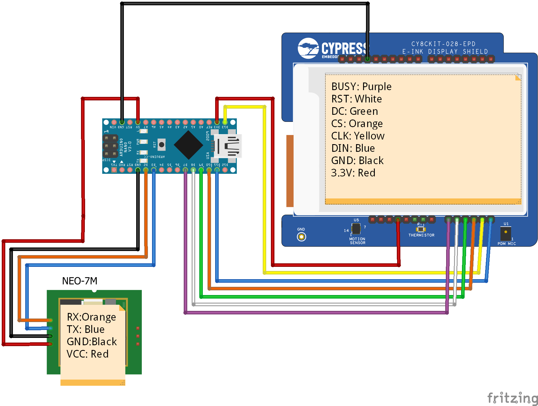 GPS SelfAdjusting Clock With An EInk Display Hackaday