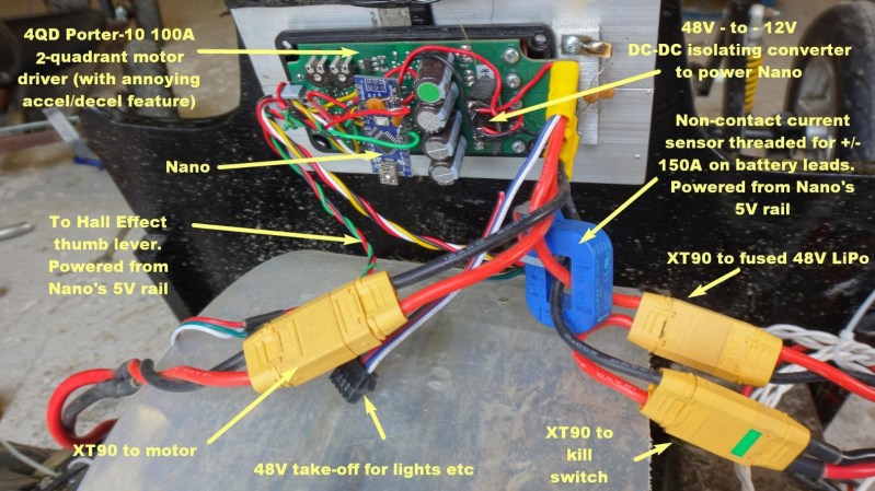 Circuit protection added to motor controller