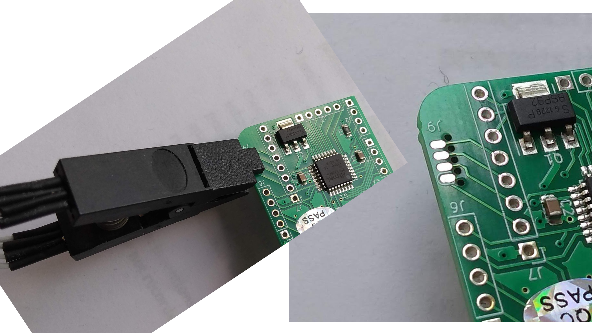 Set di 12 Test test SMD SOIC IC multimetro pinzette clip 