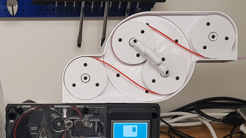 ingenieur mechanisme lila External Buffer Boosts 3D Printer Filament Splicing On The Palette 2 |  Hackaday