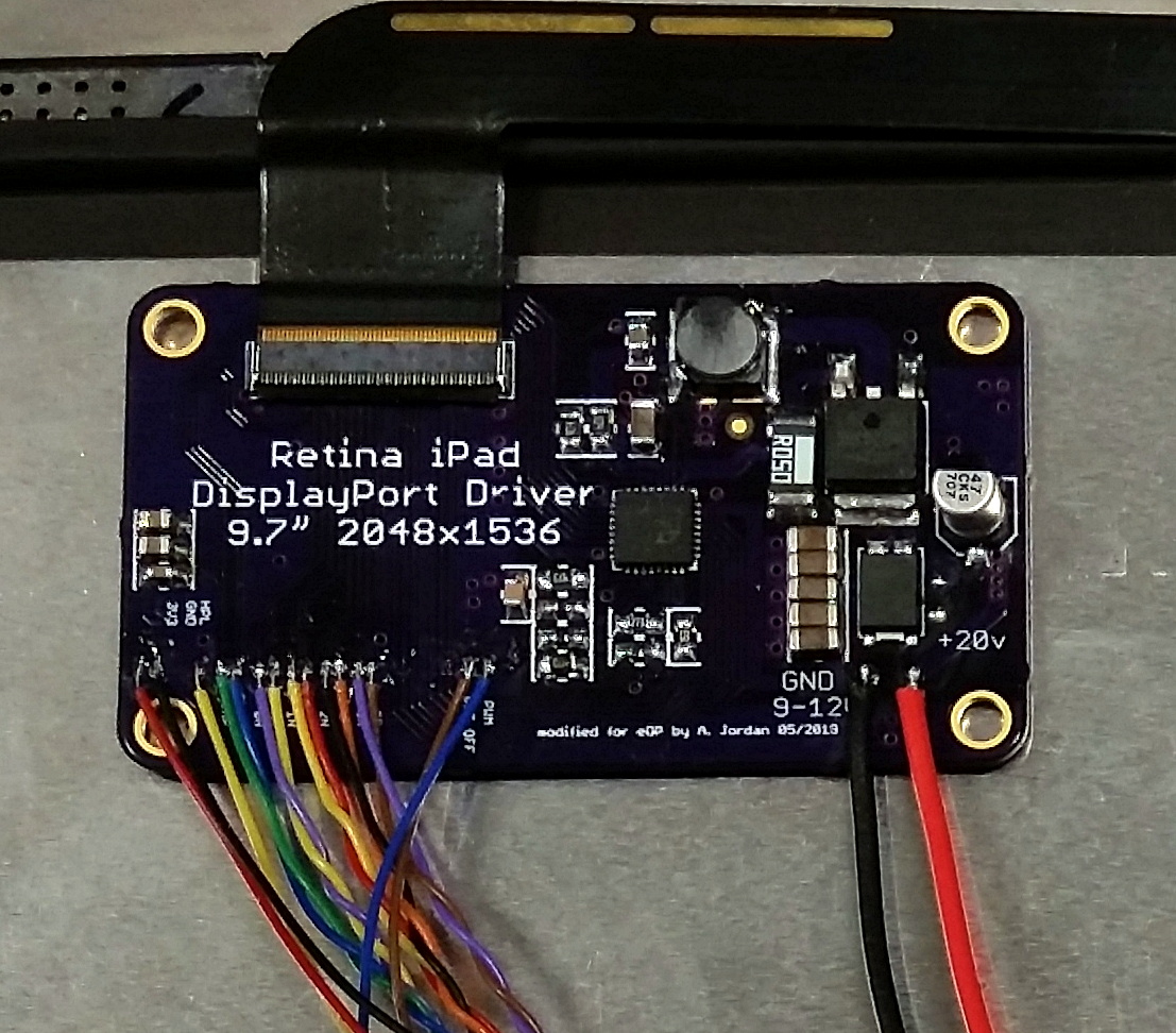 Put Those IPad Displays To Work With This EDP Adapter Hackaday