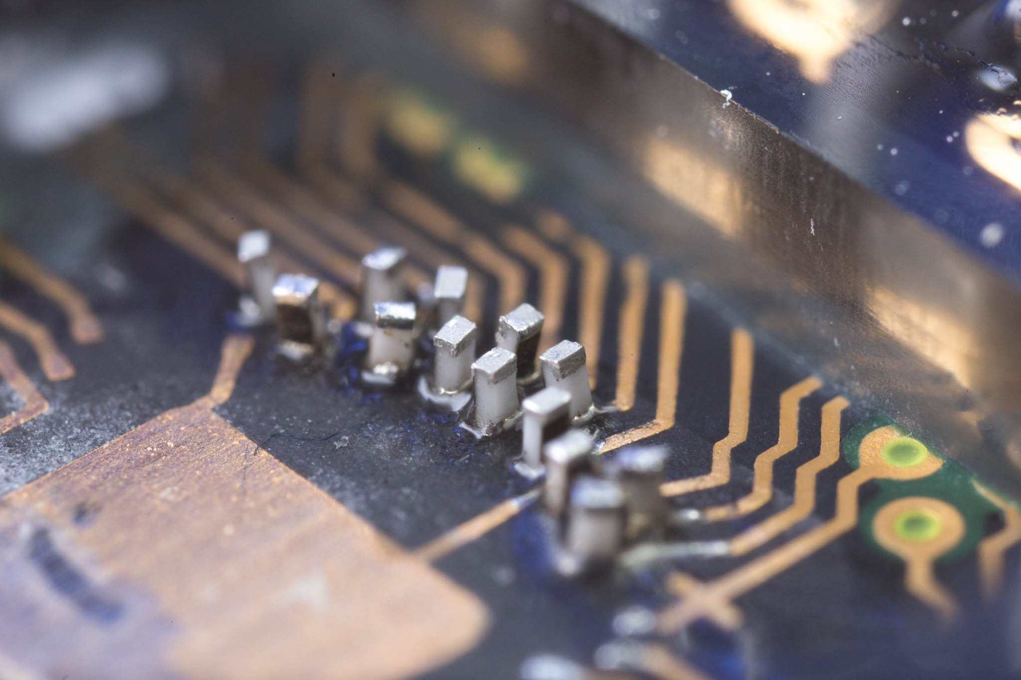 BGA Hand Soldering Uses Tombstone Resistor Technique, Demands Surgical