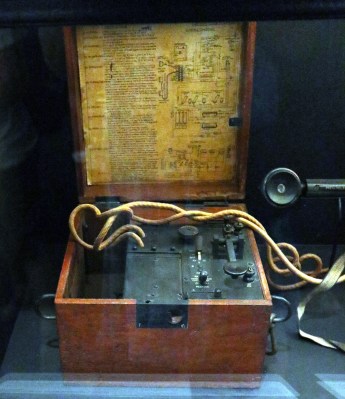 The Fullerphone secure telegraph unit.