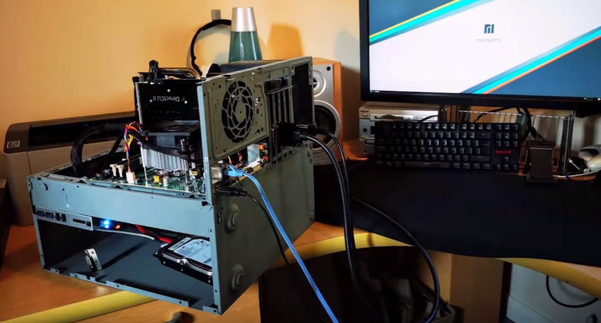 Diy Pc Test Bench Puts Hardware Troubleshooting Out In The Open Hackaday