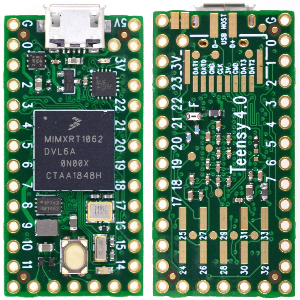 using teensy hardware serial library