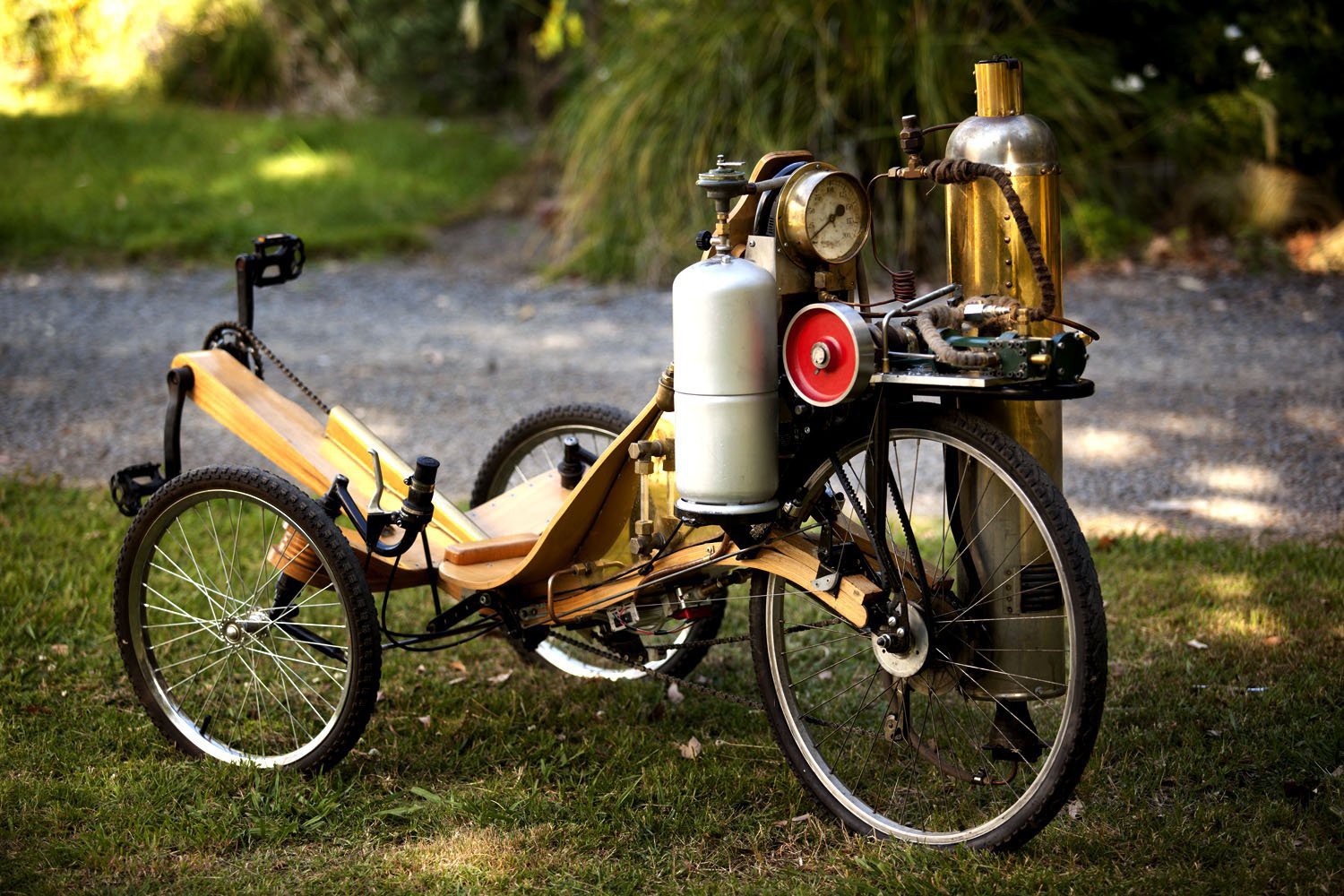 Steam Bike Rocks It OldSchool Hackaday