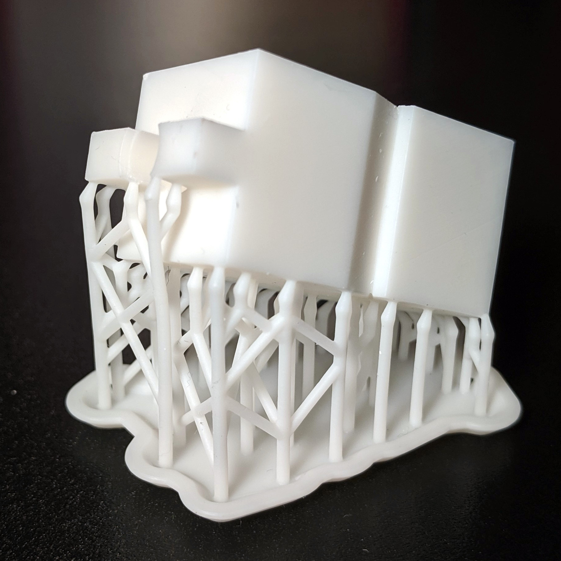 SLA Print Sample – Square | Hackaday