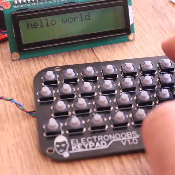 arduino qwerty keyboard