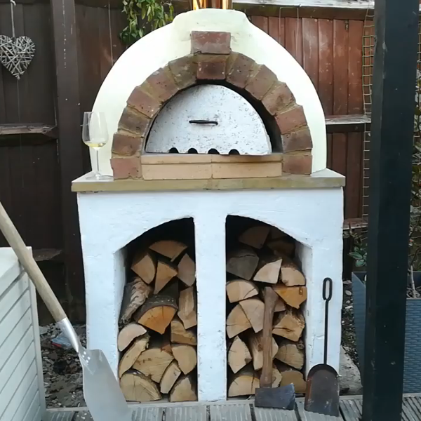 Pizza Oven Build Exercises Forgotten Gym Ball Hackaday