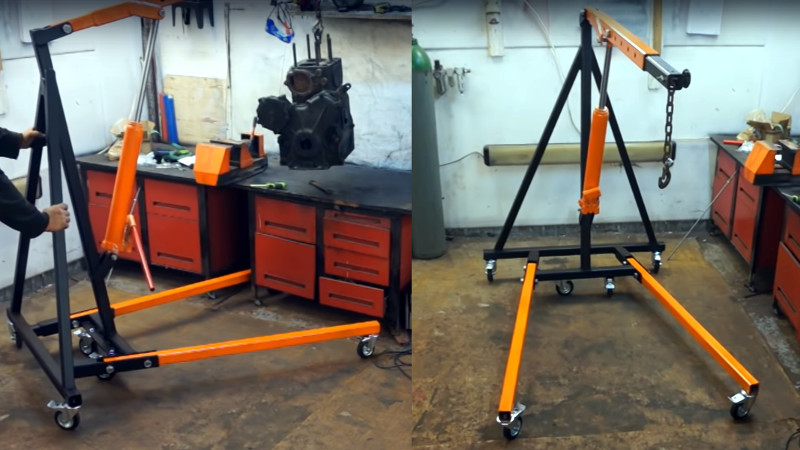 A Crane Fit For Any Workshop Hackaday