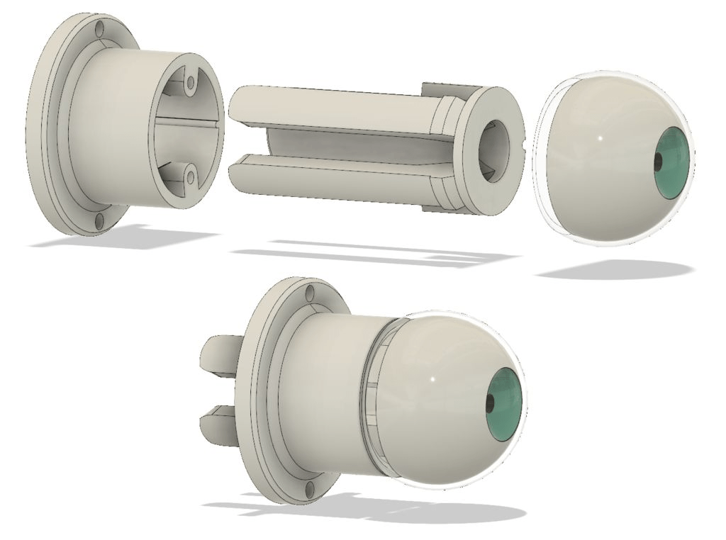 Animatronic Eyes Hackaday