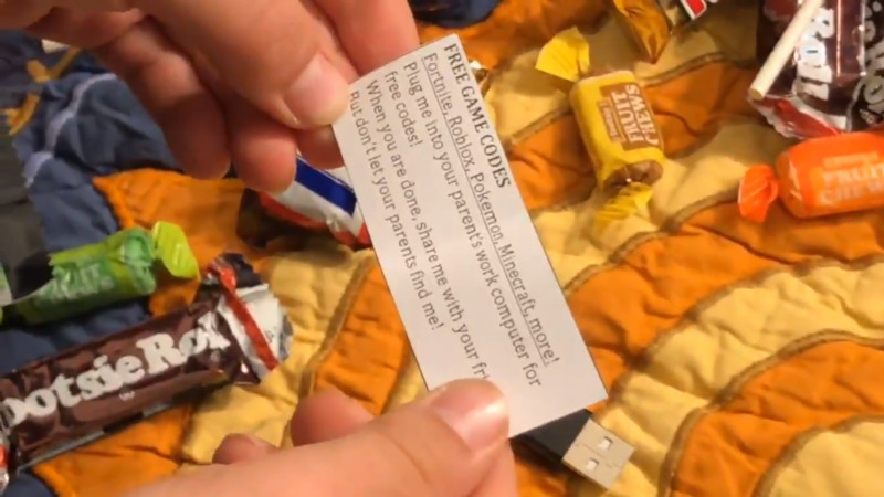 Check Your Halloween Candy For Malicious Payloads Hackaday - halloween codes roblox high school