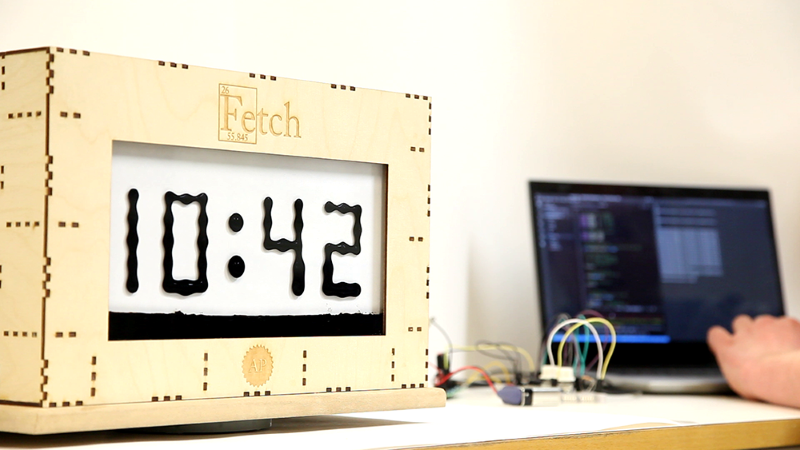 Tracking Wasted Time With A Ferrofluid Clock Hackaday