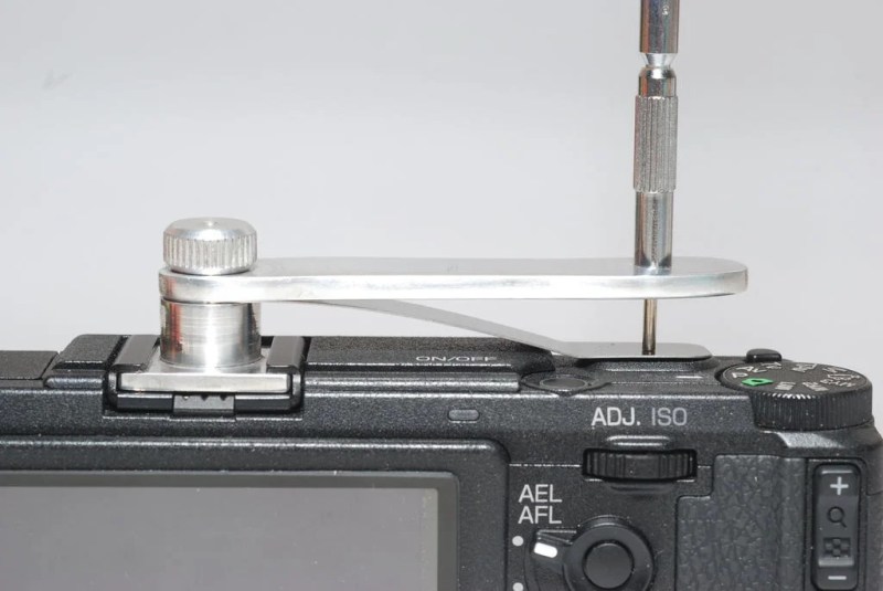 A Mechanical Shutter Release For A Digital Camera | Hackaday