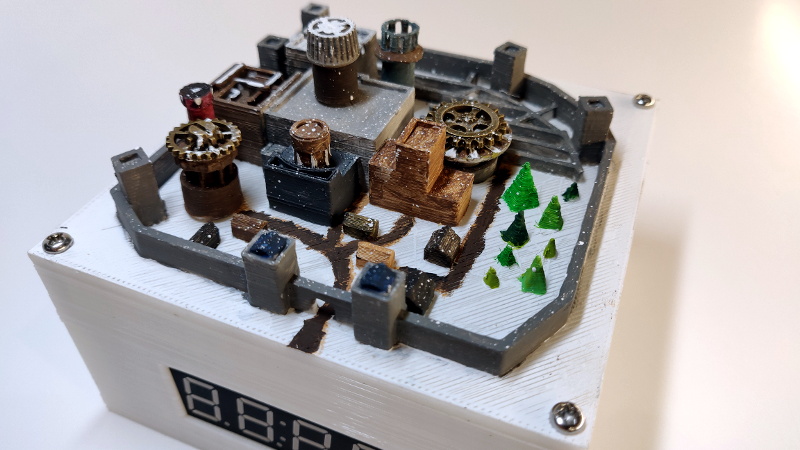 Winter Is Coming, This Clock Will Let You Know When | Hackaday
