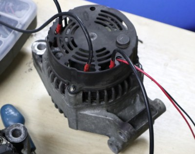 The completed motor.