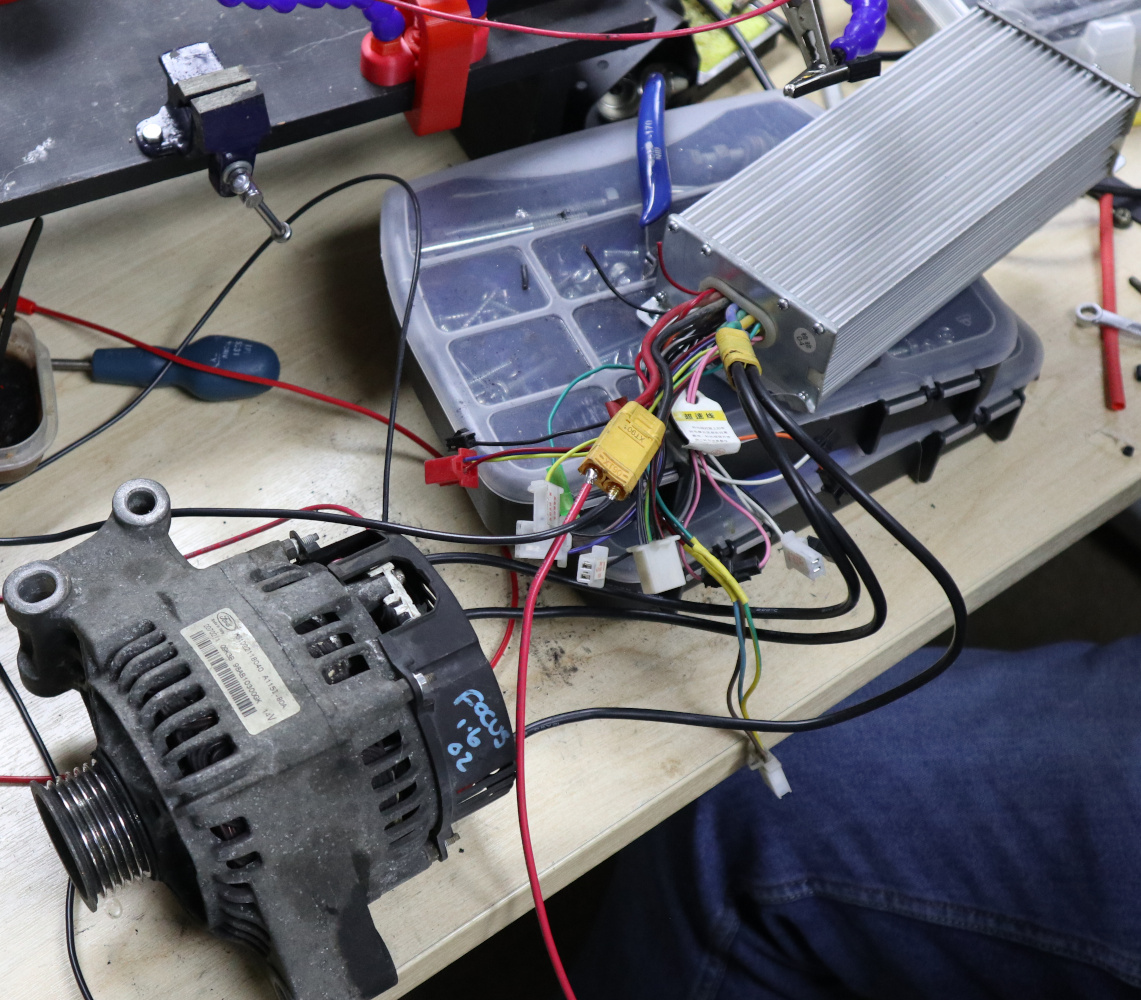 Car Alternators Make Great Electric Motors; Here’s How Hackaday