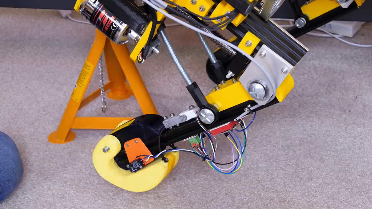 Opendog Electronics OpenDog: Adding Force Sensitive Feet | Hackaday