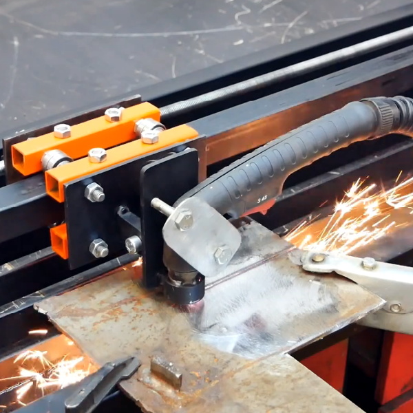 Motorizing A Plasma Cutter On The Cheap | Hackaday