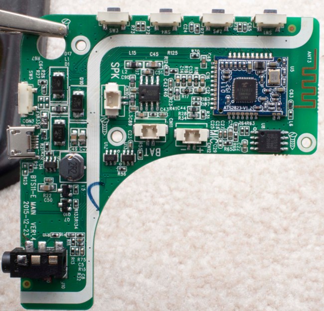Main PCB Closeup