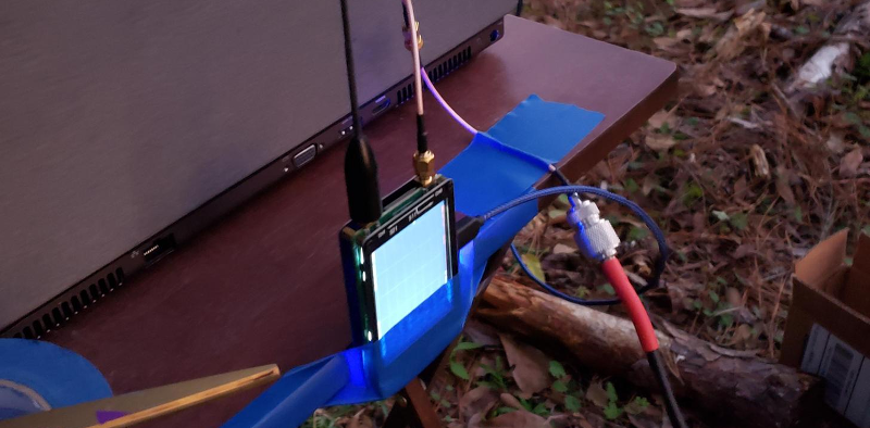 NanoVNA Tests Antenna Pattern | Hackaday