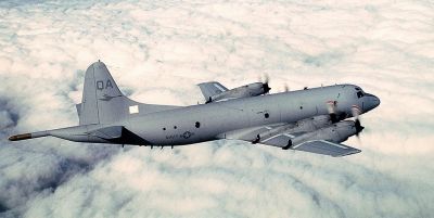 One of the US Navy's venerable Lockheed P-3 maritime patrol aircraft. US Navy [Public domain]