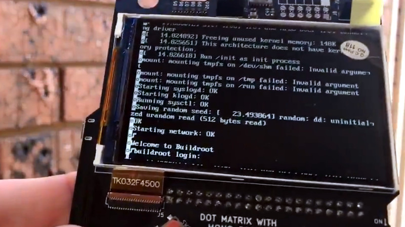 Watch Linux Boot On Your Hackaday Superconference Badge | Hackaday
