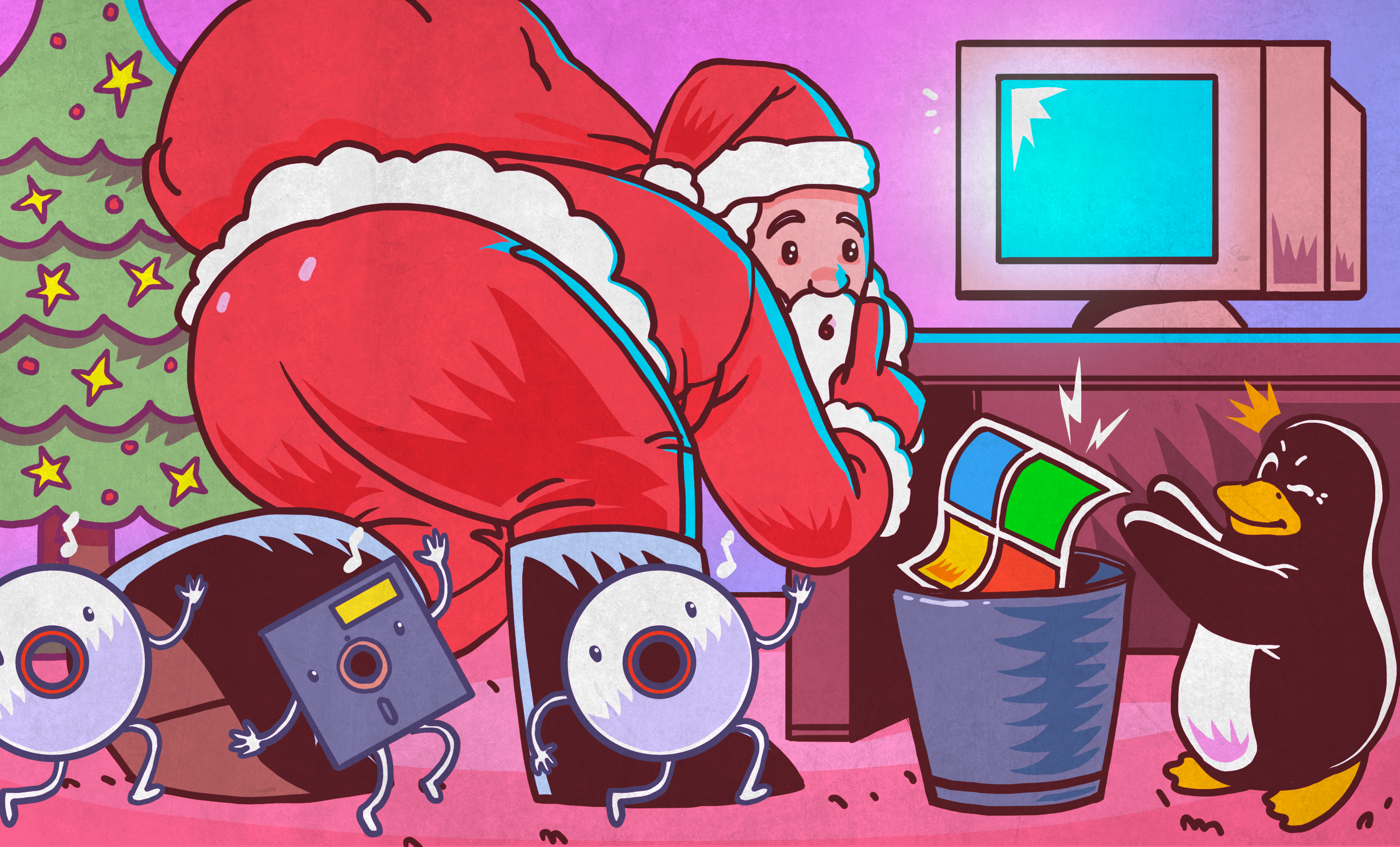 How The Gates (Almost) Stole Christmas | Hackaday