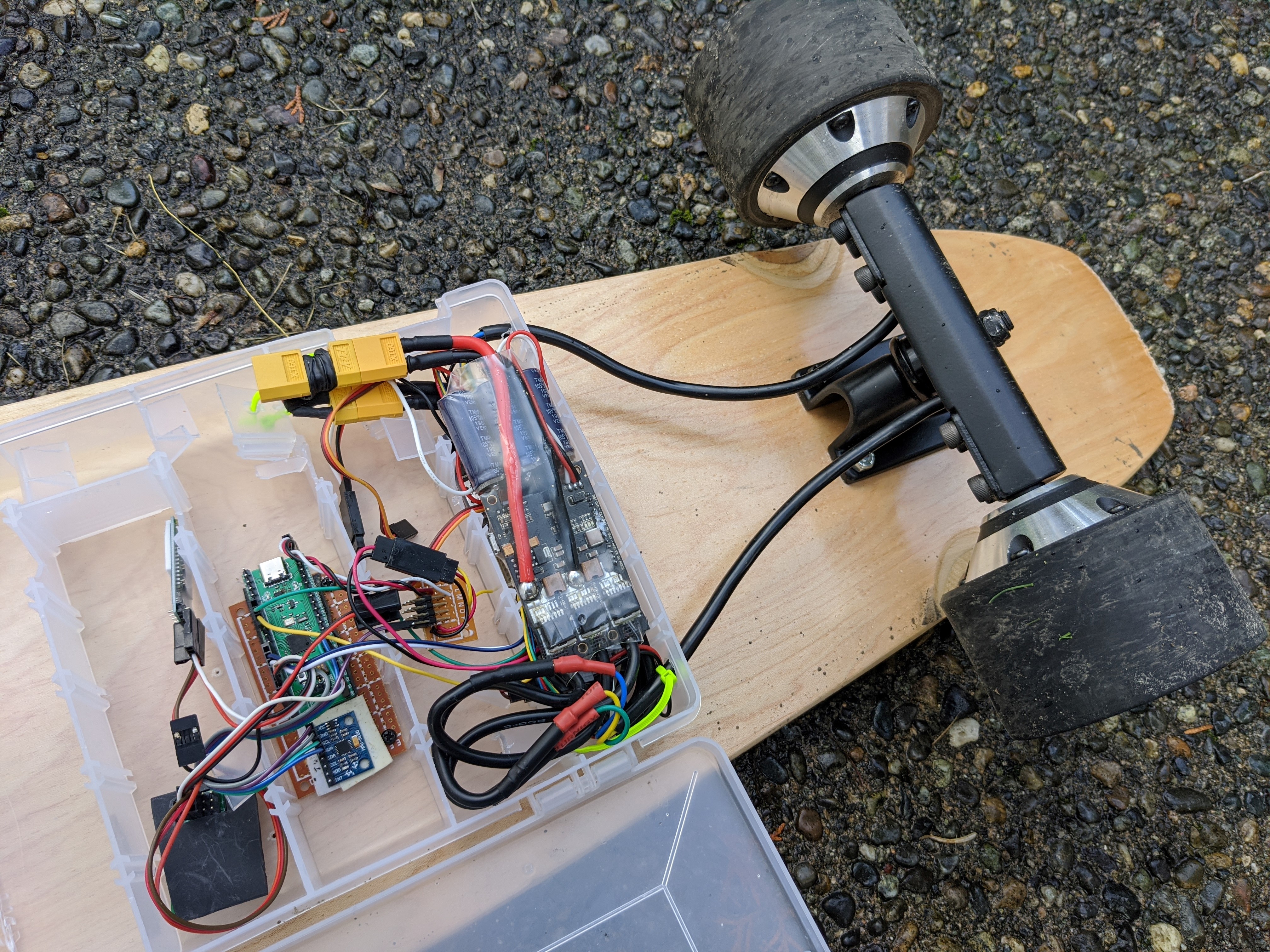 Homemade Motorized Skateboard