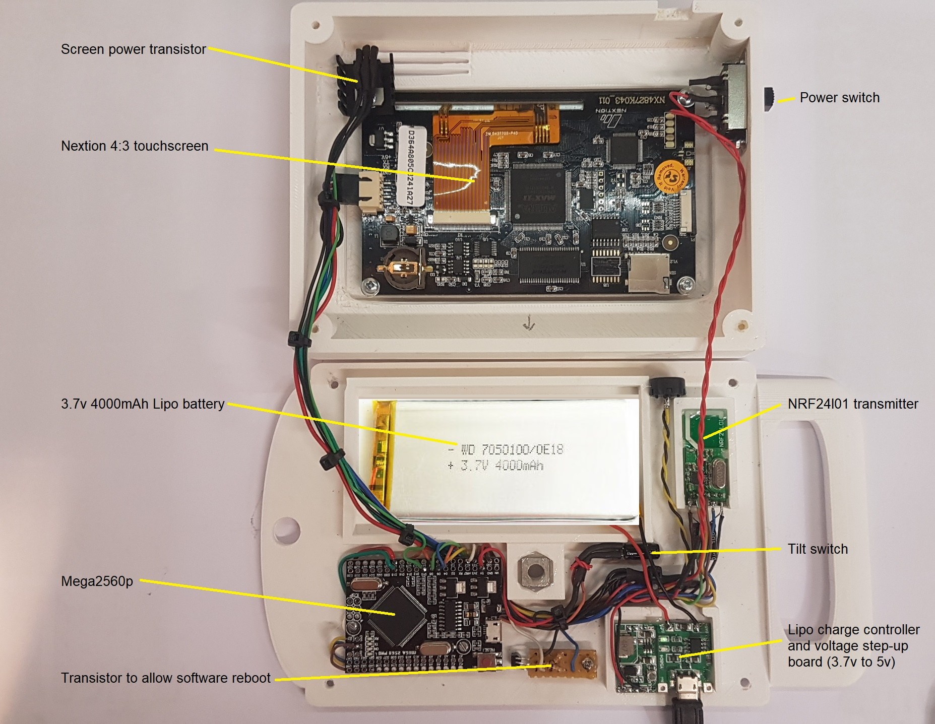 A Wireless Controller For The Mostly Printed CNC | Hackaday