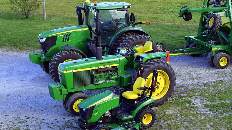 John deere farm fix cheap tractor toy