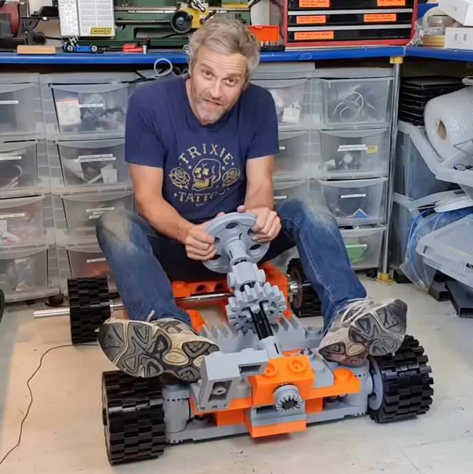 3d printed lego technic