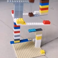 floating table lego