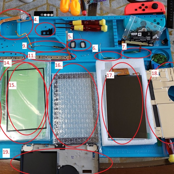 Nintendo Switch Built Completely From Replacement Parts Hackaday