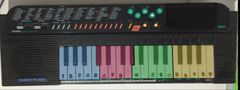 Asociar programa Canal Adding MIDI To An Old Casio Keyboard | Hackaday