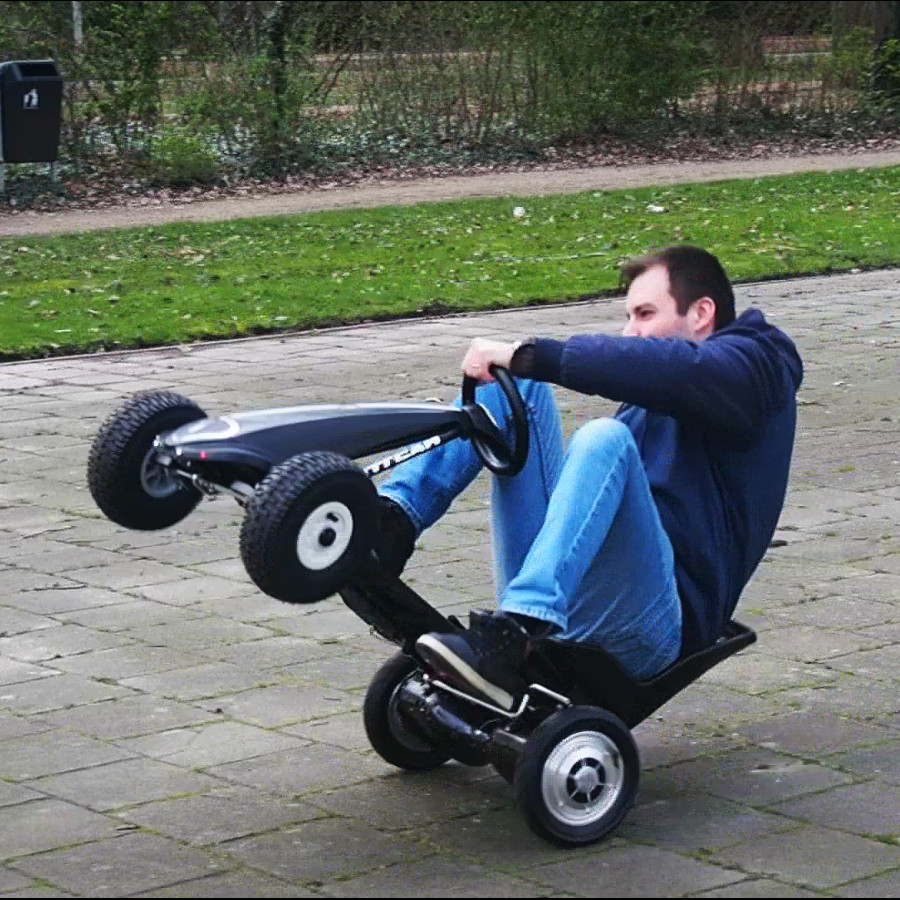 Hoverboard with go discount kart