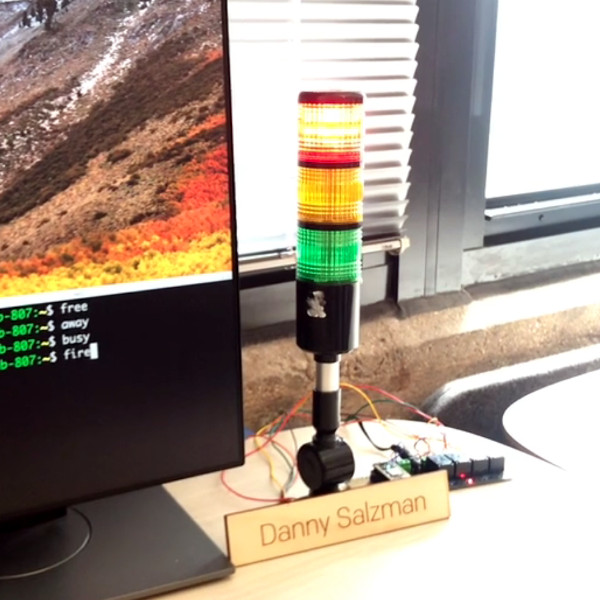 Office Status Light Turns Do Not Disturb To Busy Hackaday