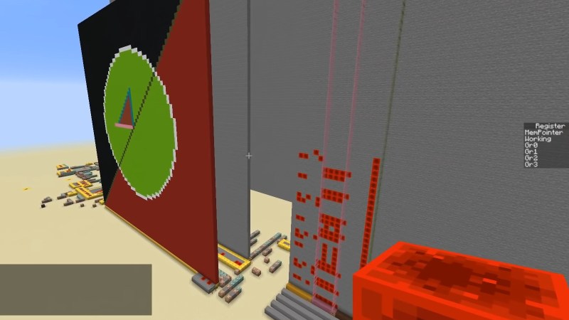 64 Bit And A Display Minecraft Computers 10 Years Later Hackaday