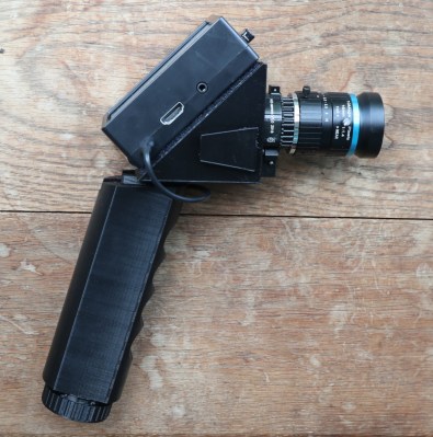 My pistol grip camera. Needs a bit of tweaking maybe, but breaking the 35mm-inspired form factor.