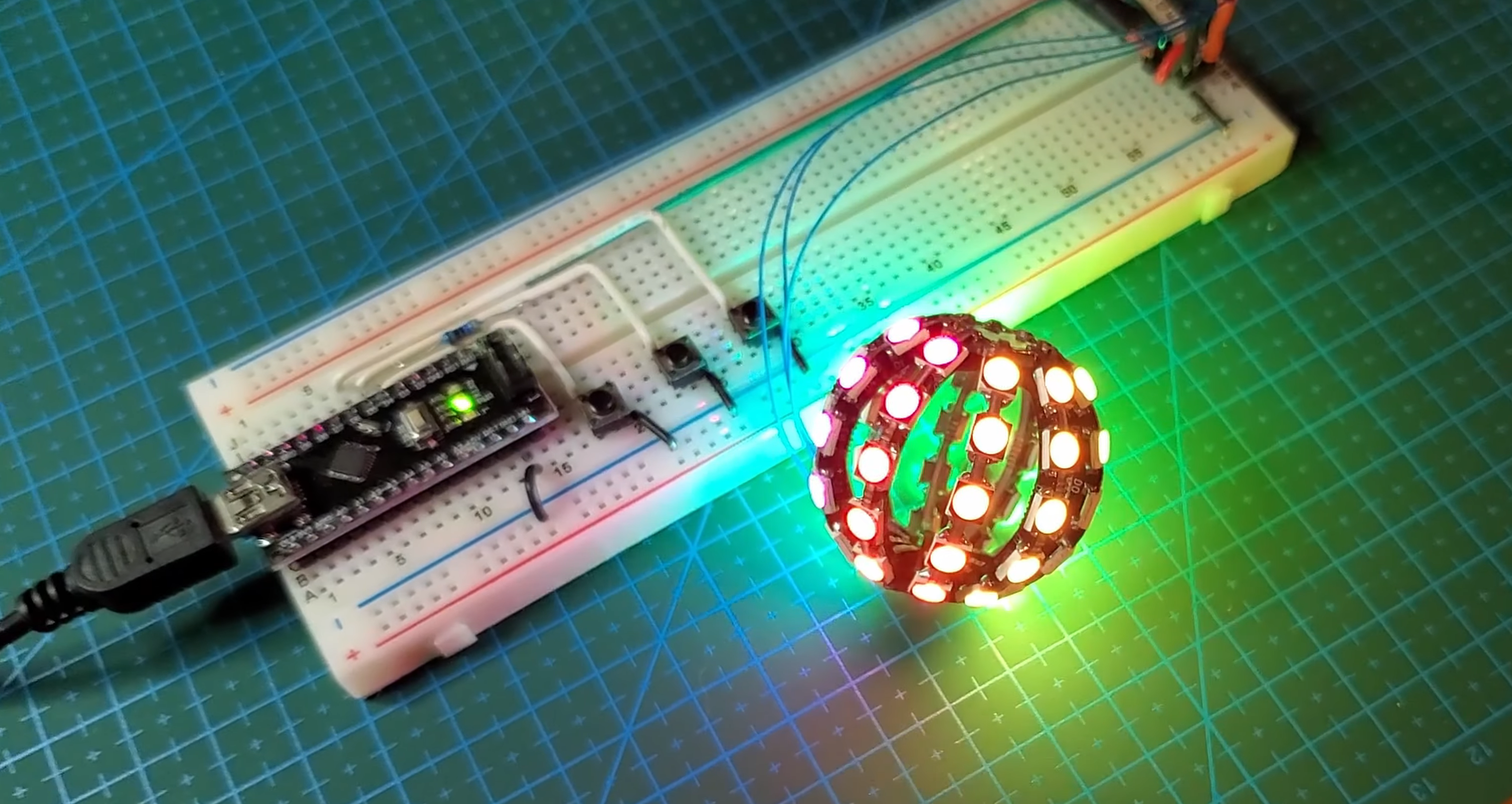 An Easier Way To Roll Your Own LED Ball | Hackaday