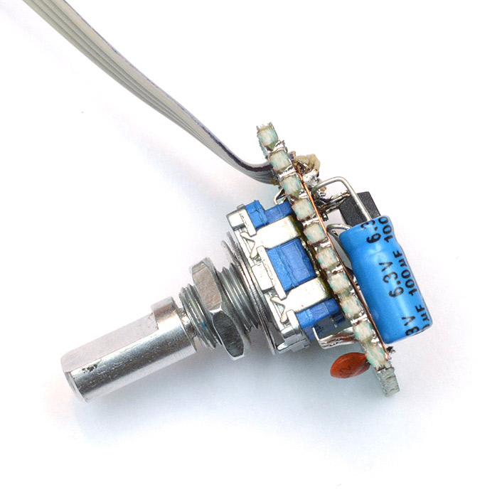 Spoofing an Analog Rotary Knob with an ATtiny, and Vampiric Power