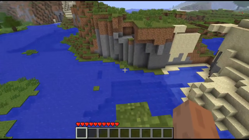 Minecraft fans find seed for famous title-screen background