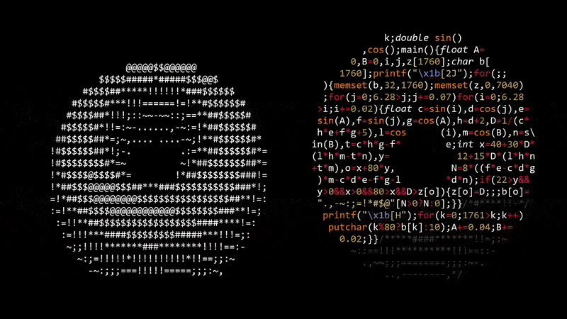 ascii art font