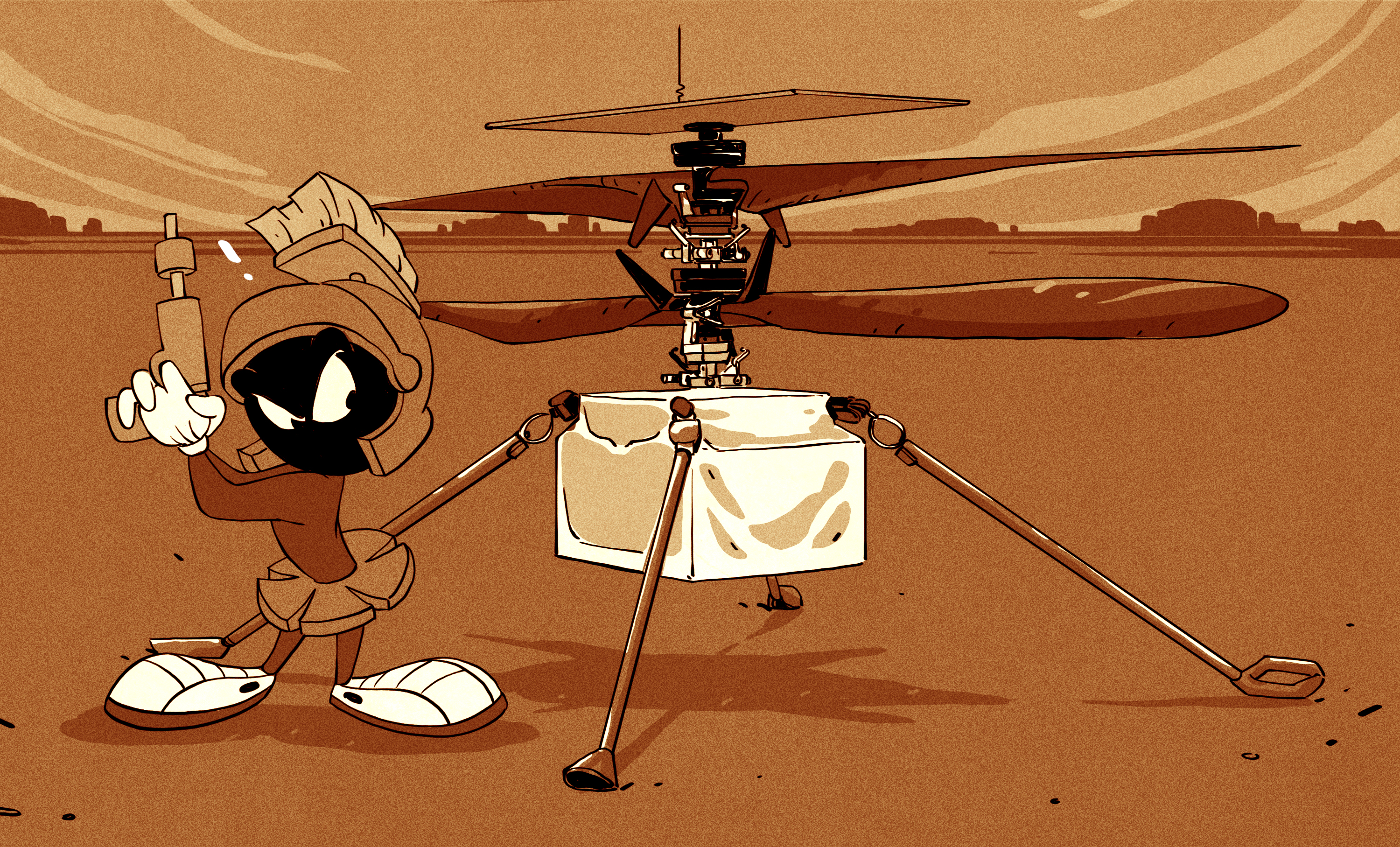 The Wright Stuff: First Powered Flight On Mars Is A Success