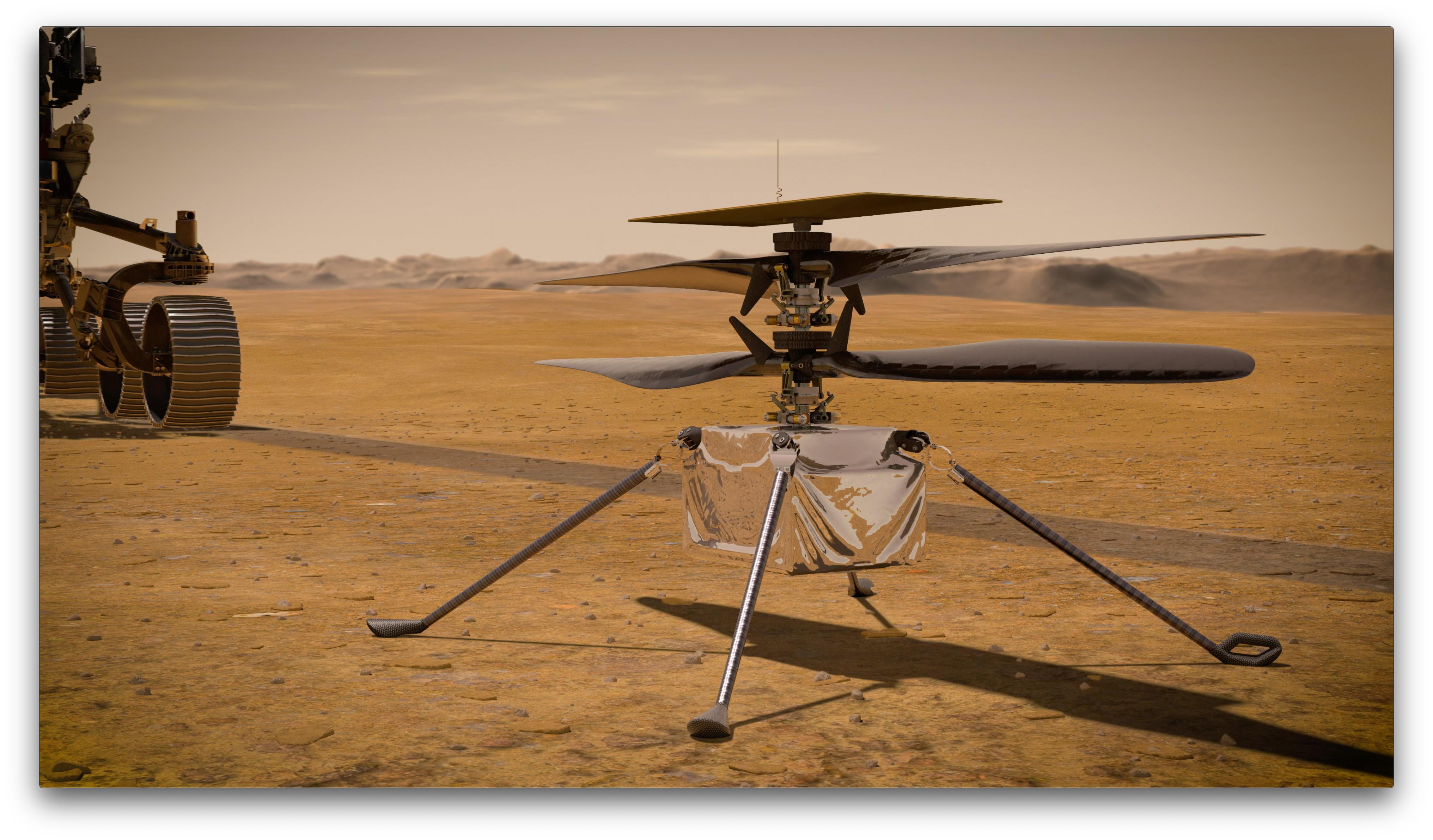 Der innovative Mars-Helikopter der NASA absolviert seinen 50. Flug