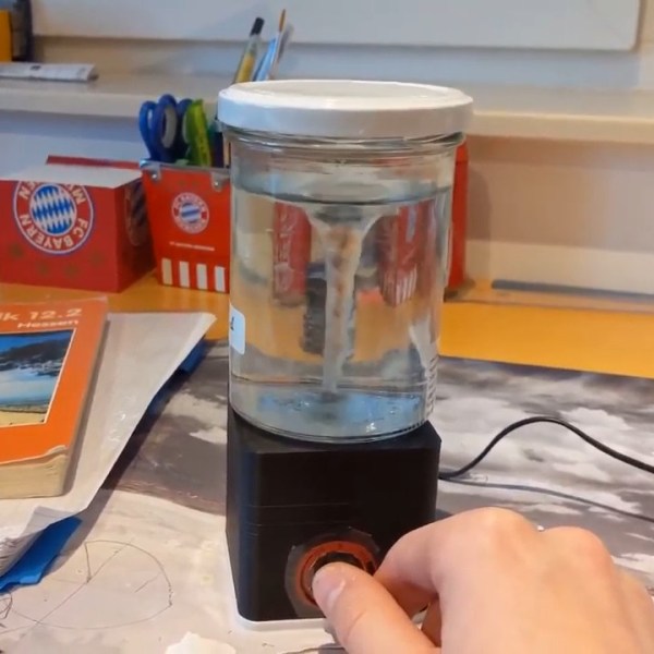 I am attempting to make a magnetic stirrer out of what I have on