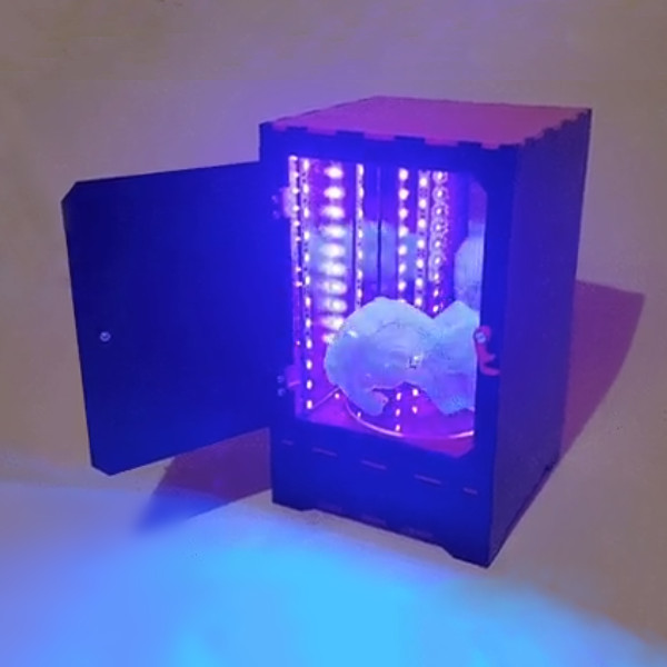 Personificación tensión Microprocesador Building A UV Curing Station For Resin Prints | Hackaday