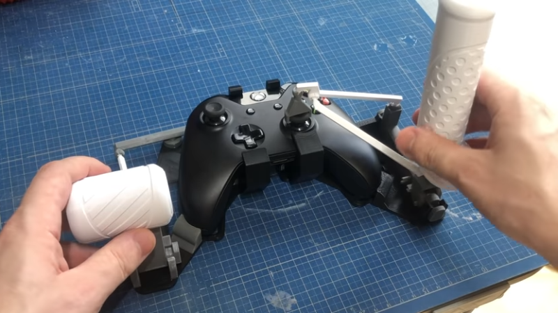 Turn your Xbox One controller into a throttle-and-stick setup with