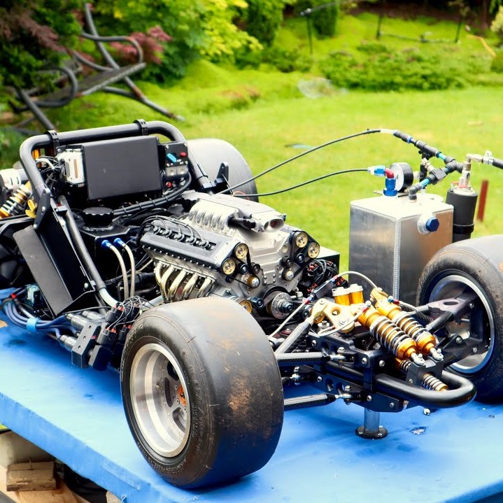 mini v8 engine rc car